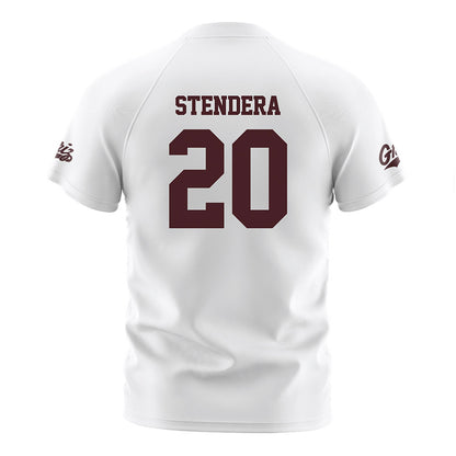 Montana - NCAA Women's Soccer : Addison Stendera - White Soccer Jersey-1