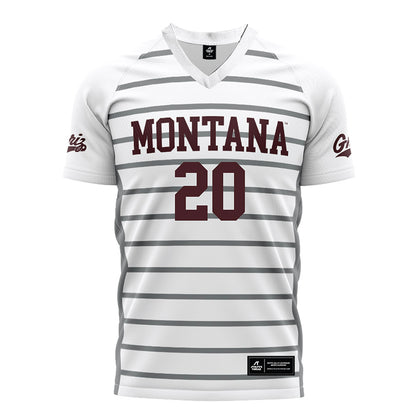 Montana - NCAA Women's Soccer : Addison Stendera - White Soccer Jersey-0