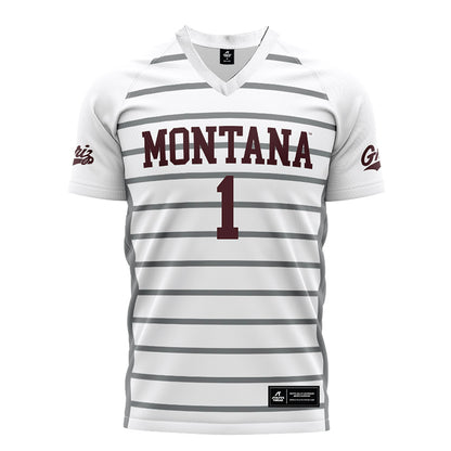 Montana - NCAA Women's Soccer : Ashlyn Dvorak - White Soccer Jersey