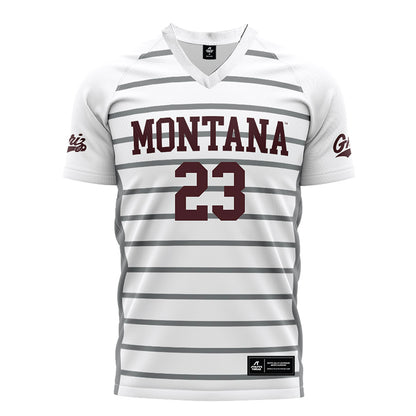Montana - NCAA Women's Soccer : Maddie Ditta - White Soccer Jersey-0
