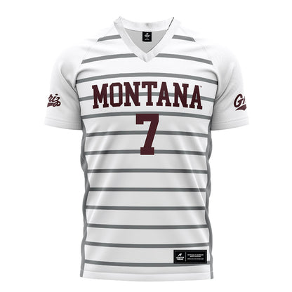 Montana - NCAA Women's Soccer : Kayla Rendon Bushmaker - White Soccer Jersey