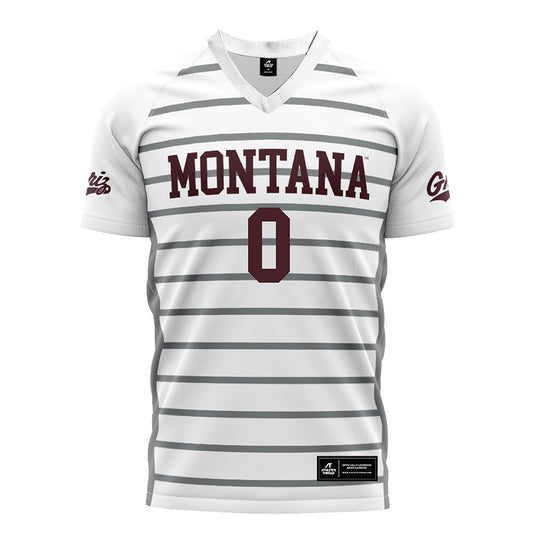 Montana - NCAA Women's Soccer : Jillian Miliffe - White Soccer Jersey-0