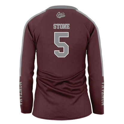 Montana - NCAA Women's Volleyball : Alex Stone - Maroon Volleyball Jersey