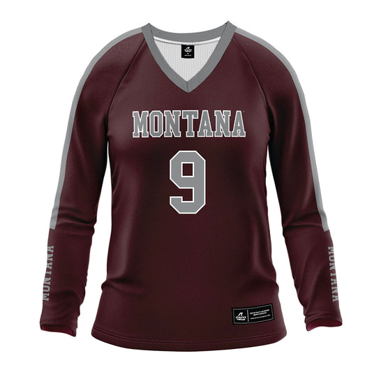 Montana - NCAA Women's Volleyball : Gracie Cagle - Maroon Volleyball Jersey