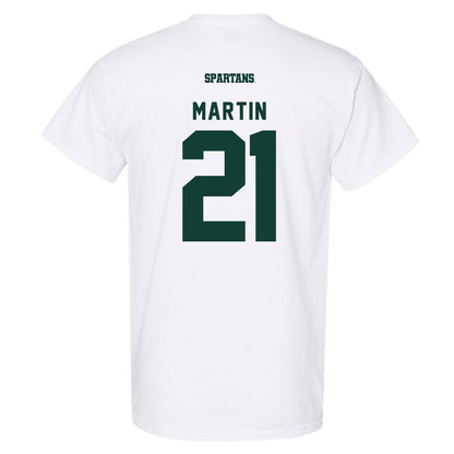 Michigan State - NCAA Women's Soccer : Maleeya Martin - T-Shirt-1