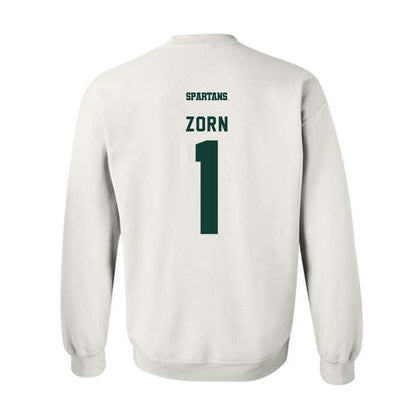Michigan State - NCAA Women's Soccer : Kennedy Zorn - Crewneck Sweatshirt-1