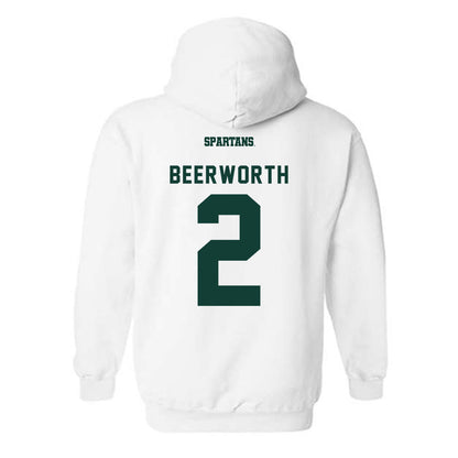 Michigan State - NCAA Women's Soccer : Sofia Beerworth - Hooded Sweatshirt-1