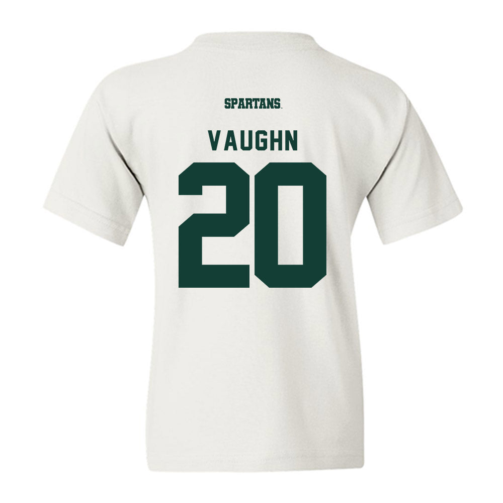 Michigan State - NCAA Women's Soccer : Shelby Vaughn - Youth T-Shirt-1