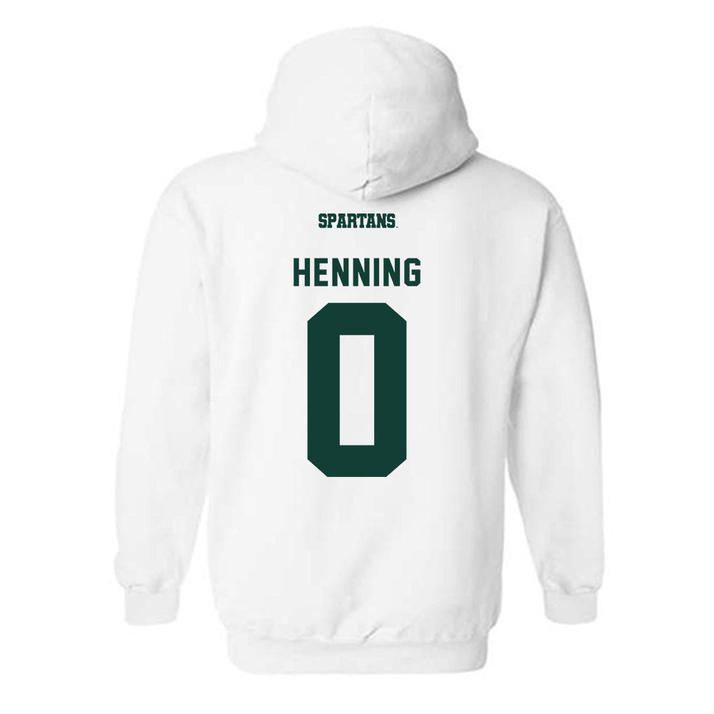 Michigan State - NCAA Women's Soccer : Noelle Henning - Hooded Sweatshirt-1