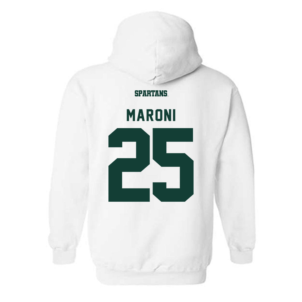 Michigan State - NCAA Women's Soccer : Samantha Maroni - Hooded Sweatshirt-1
