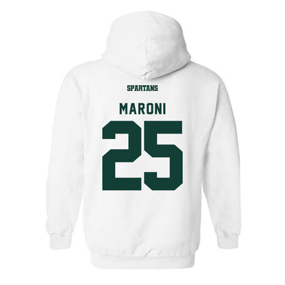 Michigan State - NCAA Women's Soccer : Samantha Maroni - Hooded Sweatshirt-1