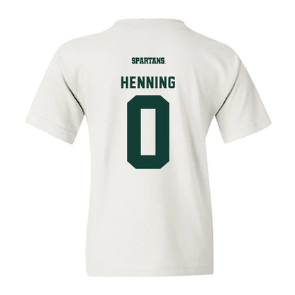 Michigan State - NCAA Women's Soccer : Noelle Henning - Youth T-Shirt-1