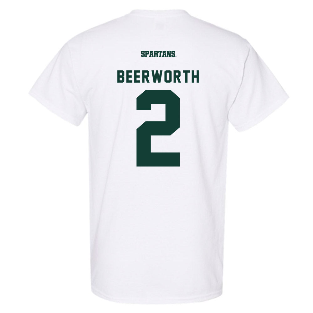 Michigan State - NCAA Women's Soccer : Sofia Beerworth - T-Shirt-1