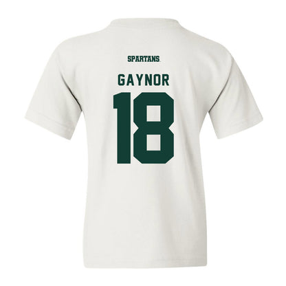 Michigan State - NCAA Women's Soccer : Justina Gaynor - Youth T-Shirt