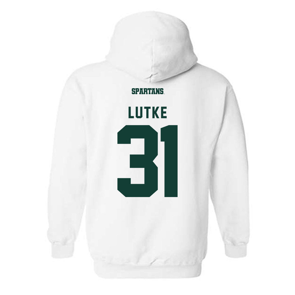 Michigan State - NCAA Women's Soccer : Ava Lutke - Hooded Sweatshirt-1