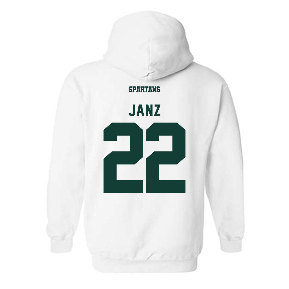 Michigan State - NCAA Women's Soccer : Ella Janz - Hooded Sweatshirt