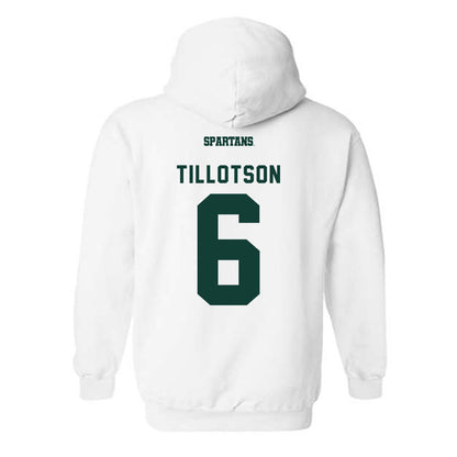 Michigan State - NCAA Women's Soccer : Remini Tillotson - Hooded Sweatshirt-1