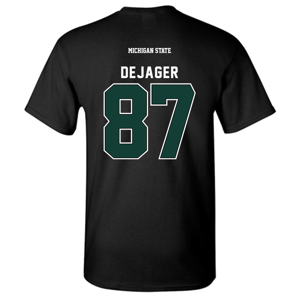 Michigan State - NCAA Football : Luke DeJager - Generic Shersey T-Shirt-1
