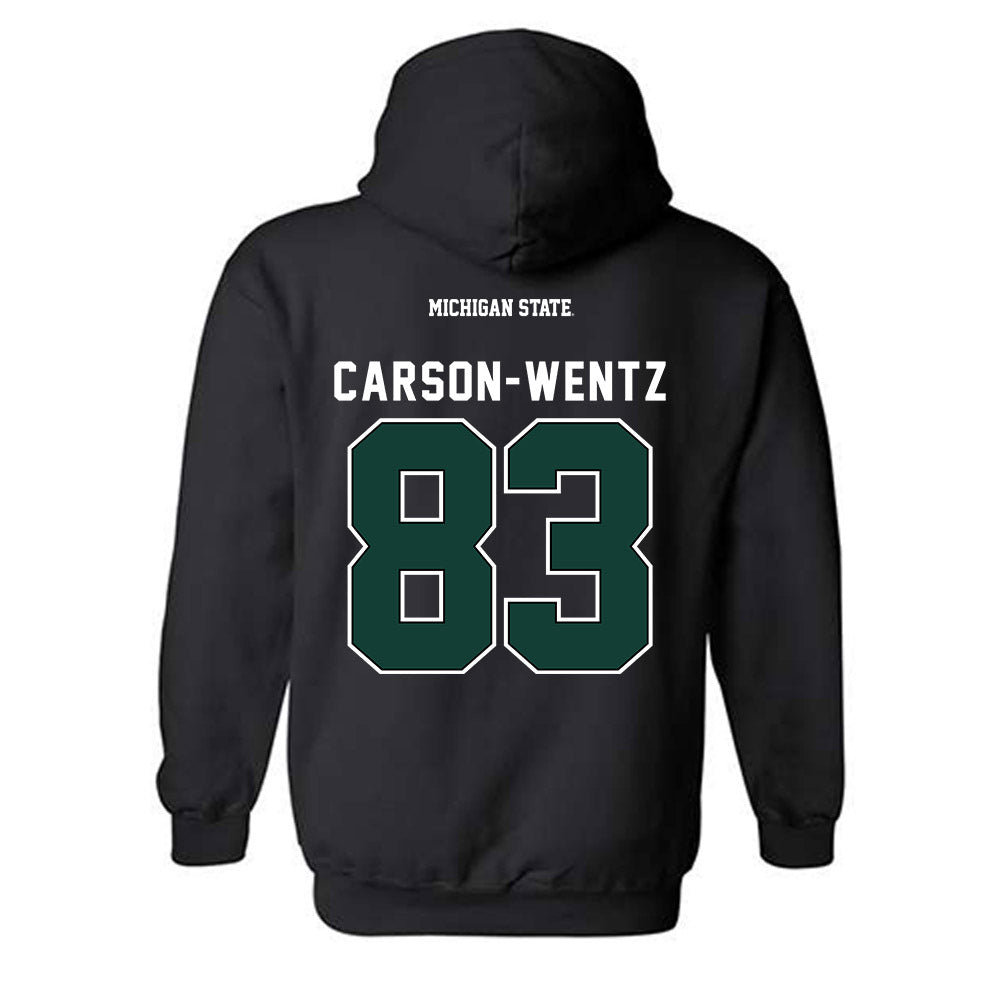 Michigan State - NCAA Football : Jack Carson-wentz - Hooded Sweatshirt-1