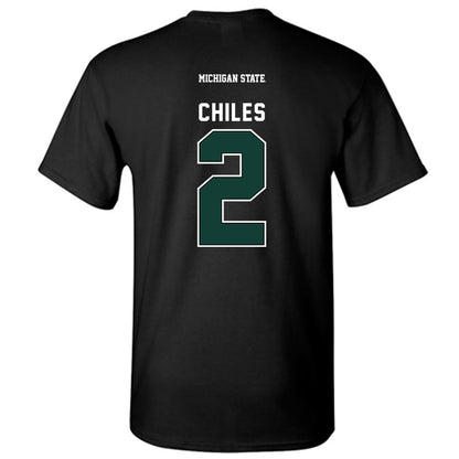 Michigan State - NCAA Football : Aidan Chiles - T-Shirt