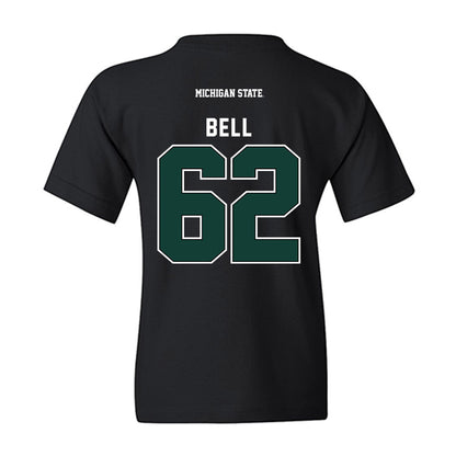 Michigan State - NCAA Football : Justin Bell - Generic Shersey Youth T-Shirt-1