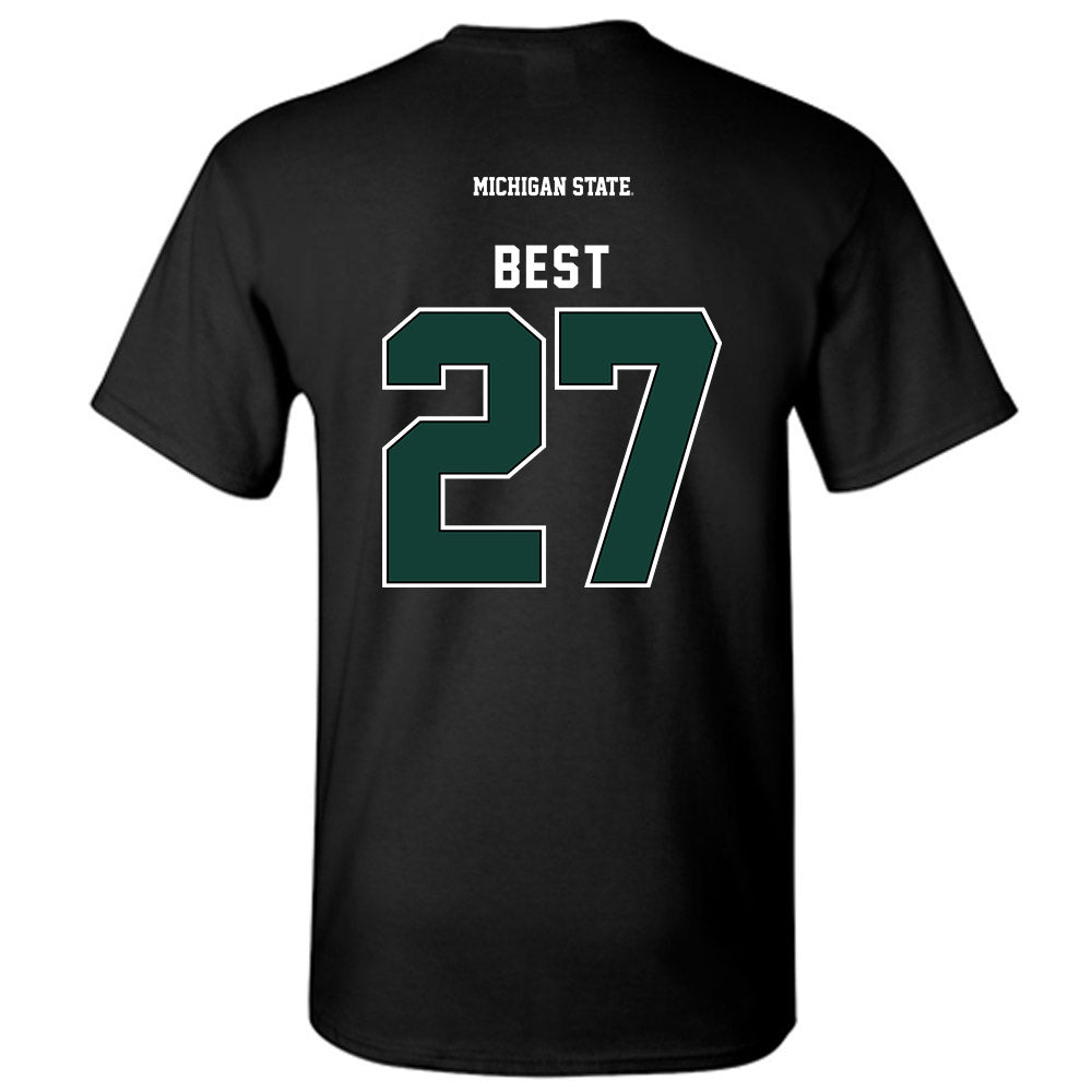 Michigan State - NCAA Men's Ice Hockey : Gavin Best - T-Shirt-1