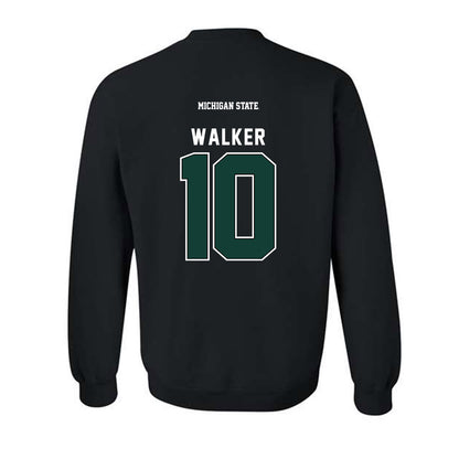 Michigan State - NCAA Women's Basketball : Lauren Walker - Crewneck Sweatshirt