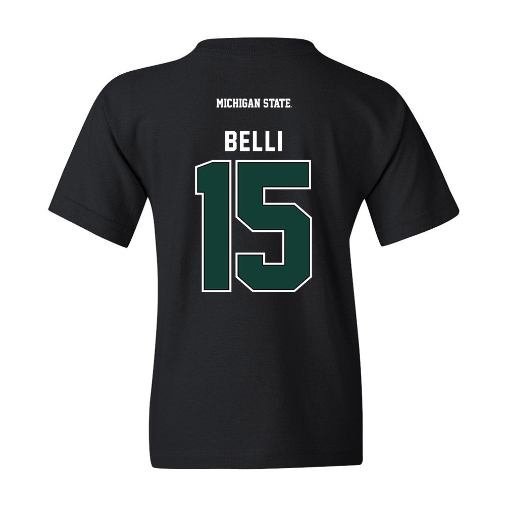 Michigan State - NCAA Women's Soccer : Julia Belli - Youth T-Shirt