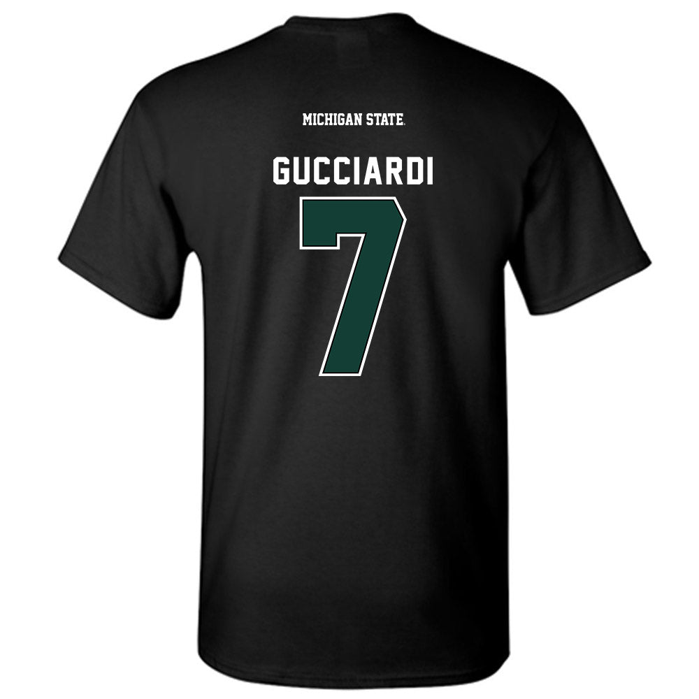 Michigan State - NCAA Men's Ice Hockey : David Gucciardi - T-Shirt-1