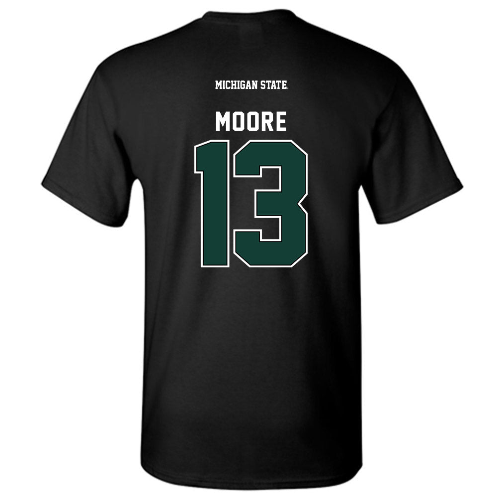 Michigan State - NCAA Women's Volleyball : Aliyah Moore - T-Shirt