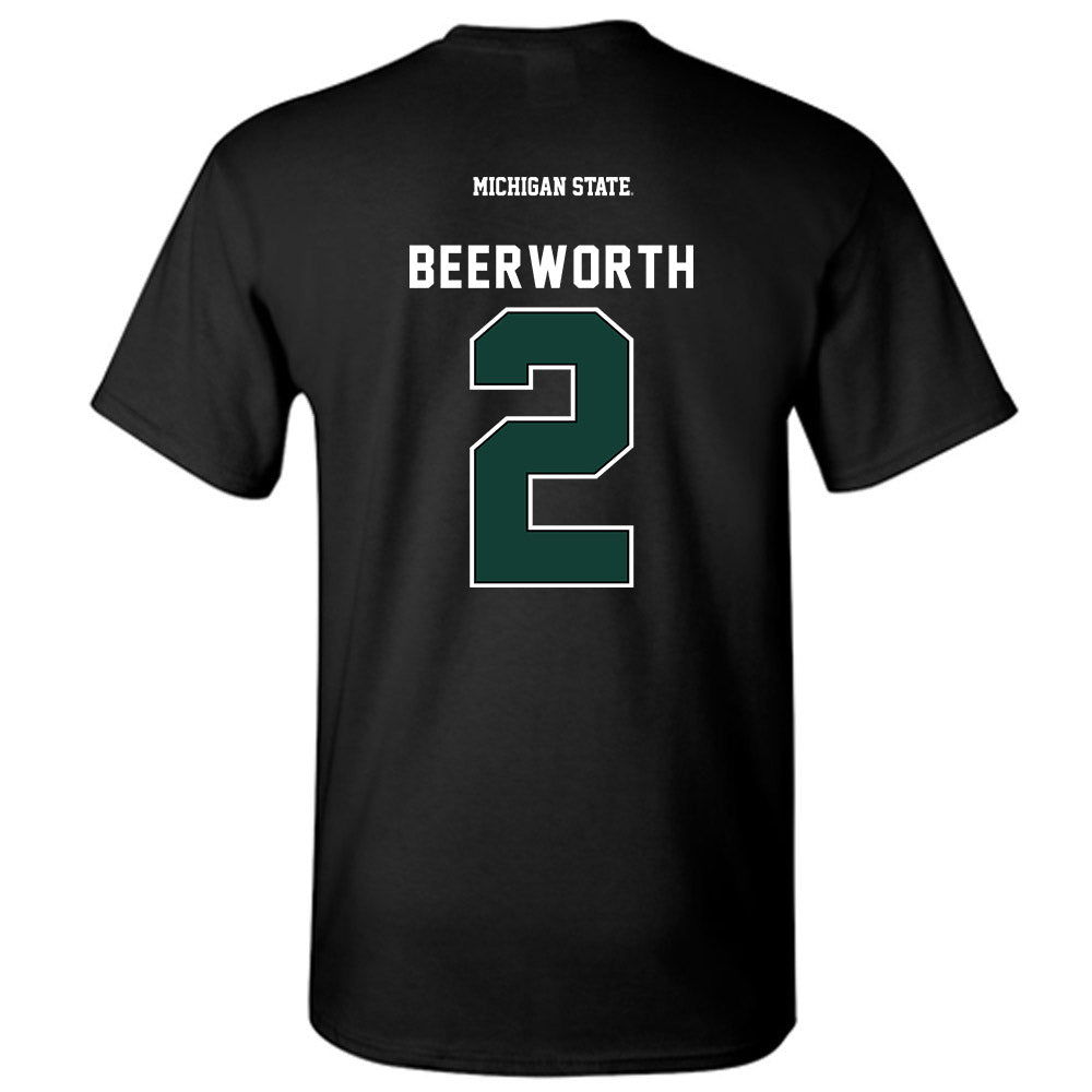 Michigan State - NCAA Women's Soccer : Sofia Beerworth - T-Shirt-1