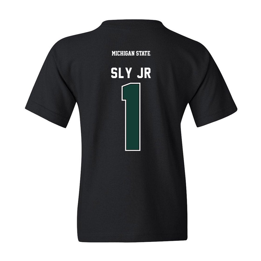 Michigan State - NCAA Men's Soccer : Michael Sly Jr - Youth T-Shirt