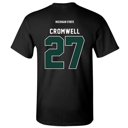 Michigan State - NCAA Football : Devynn Cromwell - Generic Shersey T-Shirt-1