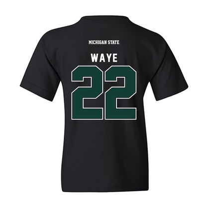 Michigan State - NCAA Women's Volleyball : Carmen Waye - Youth T-Shirt-1