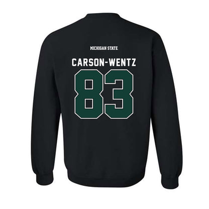 Michigan State - NCAA Football : Jack Carson-wentz - Crewneck Sweatshirt-1