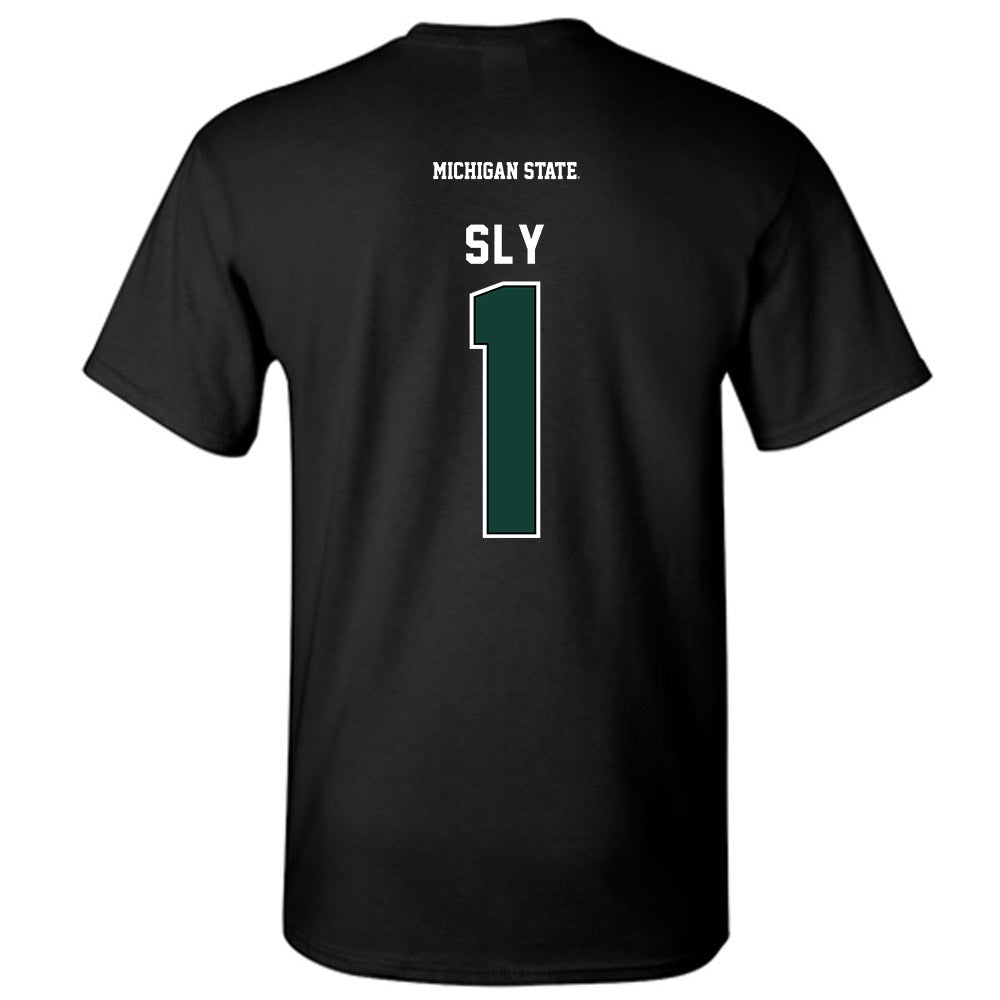 Michigan State - NCAA Men's Soccer : Michael Sly - Generic Shersey T-Shirt-1