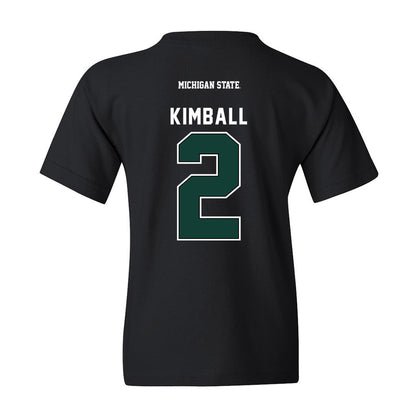 Michigan State - NCAA Women's Basketball : Abbey Kimball - Youth T-Shirt