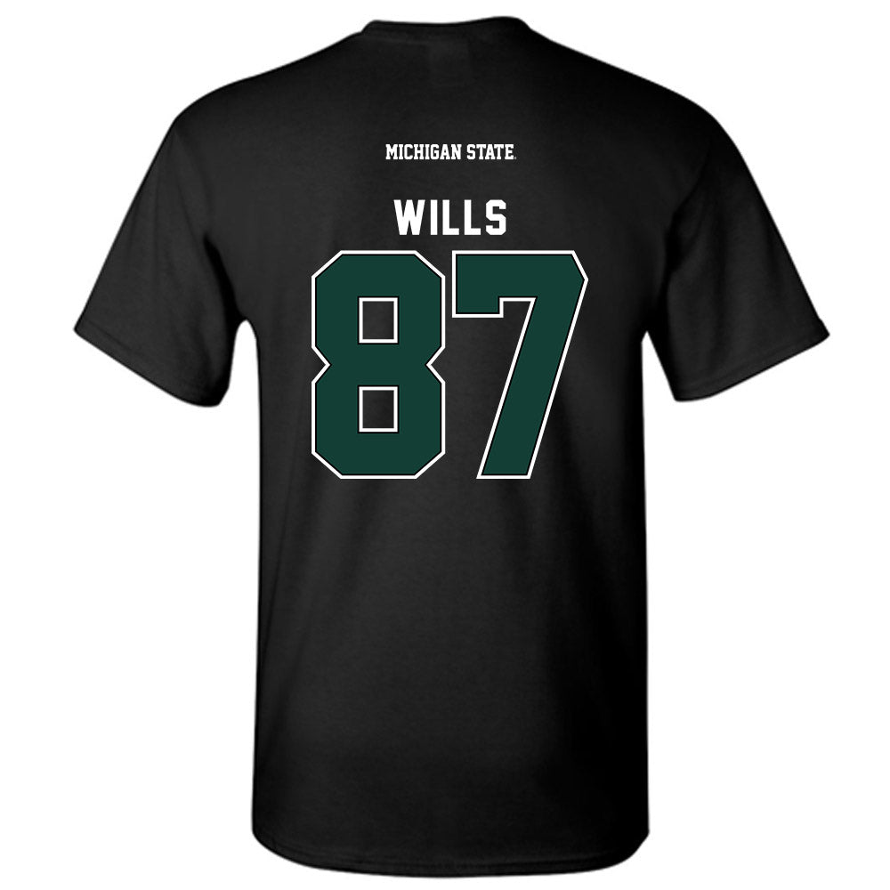 Michigan State - NCAA Football : Jack Wills - Generic Shersey T-Shirt-1