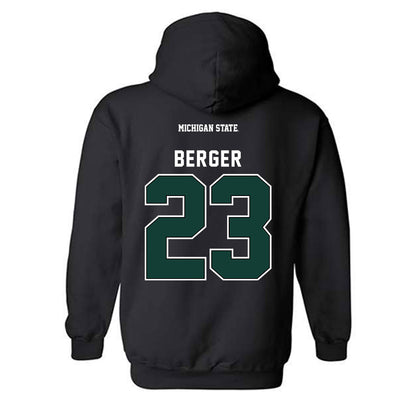 Michigan State - NCAA Women's Volleyball : Cameron Berger - Hooded Sweatshirt