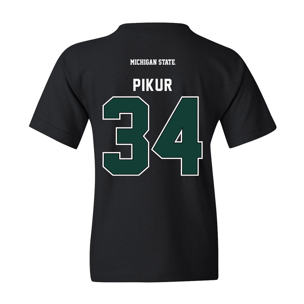 Michigan State - NCAA Baseball : Logan Pikur - Youth T-Shirt