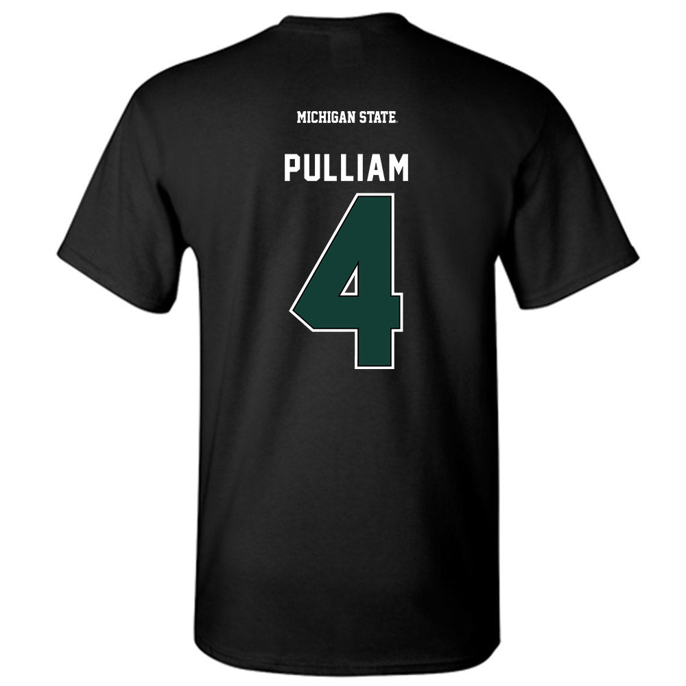 Michigan State - NCAA Football : Marcellius Pulliam - Generic Shersey T-Shirt-1