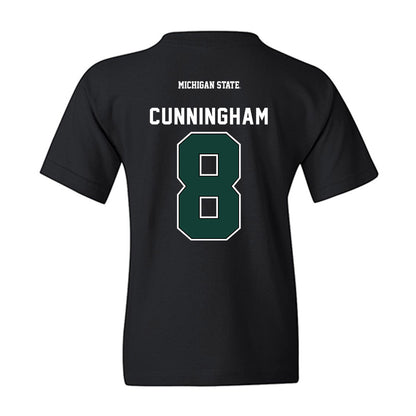 Michigan State - NCAA Softball : Ella Cunningham - Youth T-Shirt-1