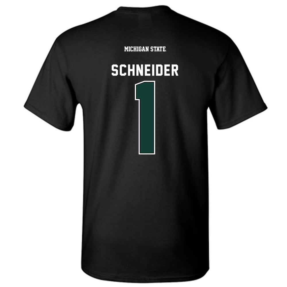 Michigan State - NCAA Women's Volleyball : Lia Schneider - Generic Shersey T-Shirt-1