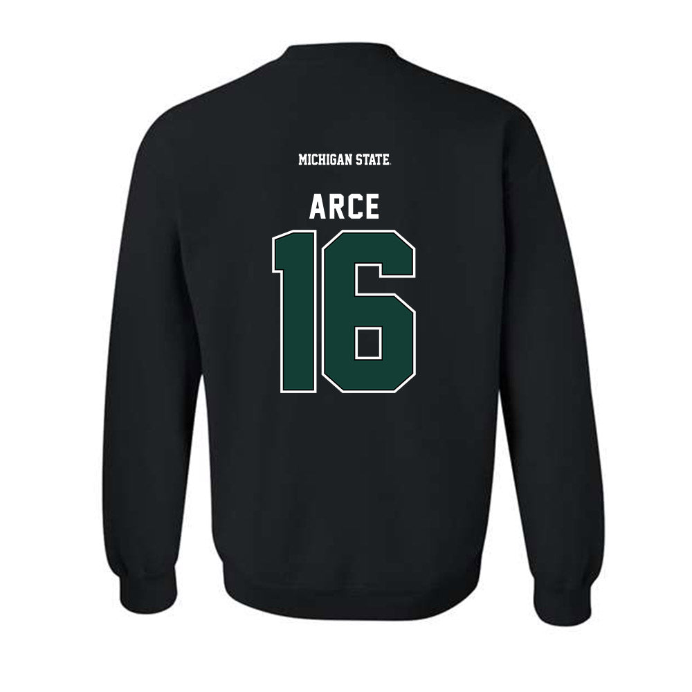 Michigan State - NCAA Men's Soccer : Colin Arce - Crewneck Sweatshirt