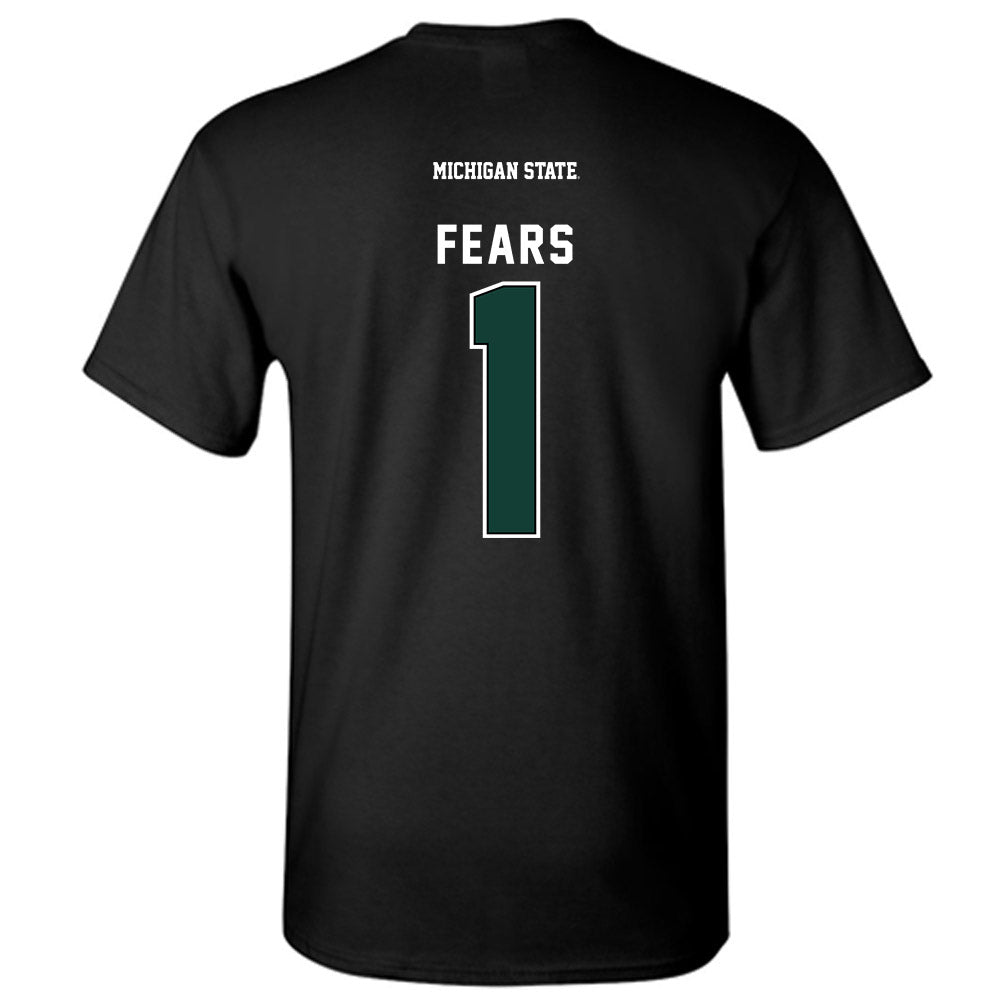 Michigan State - NCAA Men's Basketball : Jeremy Fears - T-Shirt-1