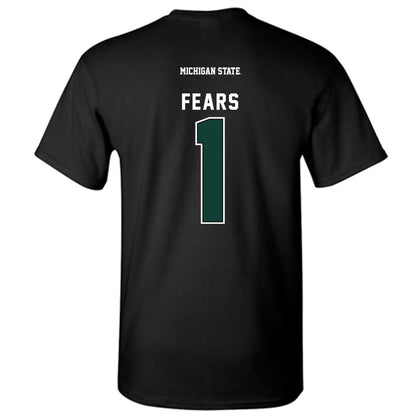 Michigan State - NCAA Men's Basketball : Jeremy Fears - T-Shirt-1