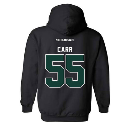 Michigan State - NCAA Men's Basketball : Coen Carr - Hooded Sweatshirt-1