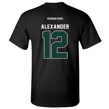 Michigan State - NCAA Women's Basketball : Isa Alexander - Generic Shersey T-Shirt-1