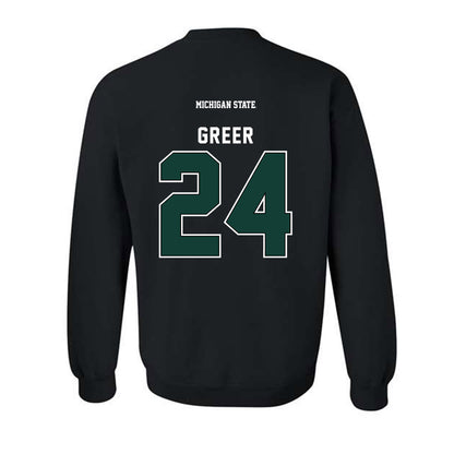 Michigan State - NCAA Softball : Hannah Greer - Crewneck Sweatshirt