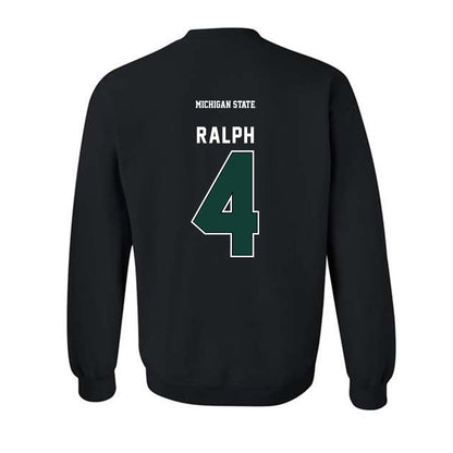 Michigan State - NCAA Men's Ice Hockey : Colin Ralph - Generic Shersey Crewneck Sweatshirt-1